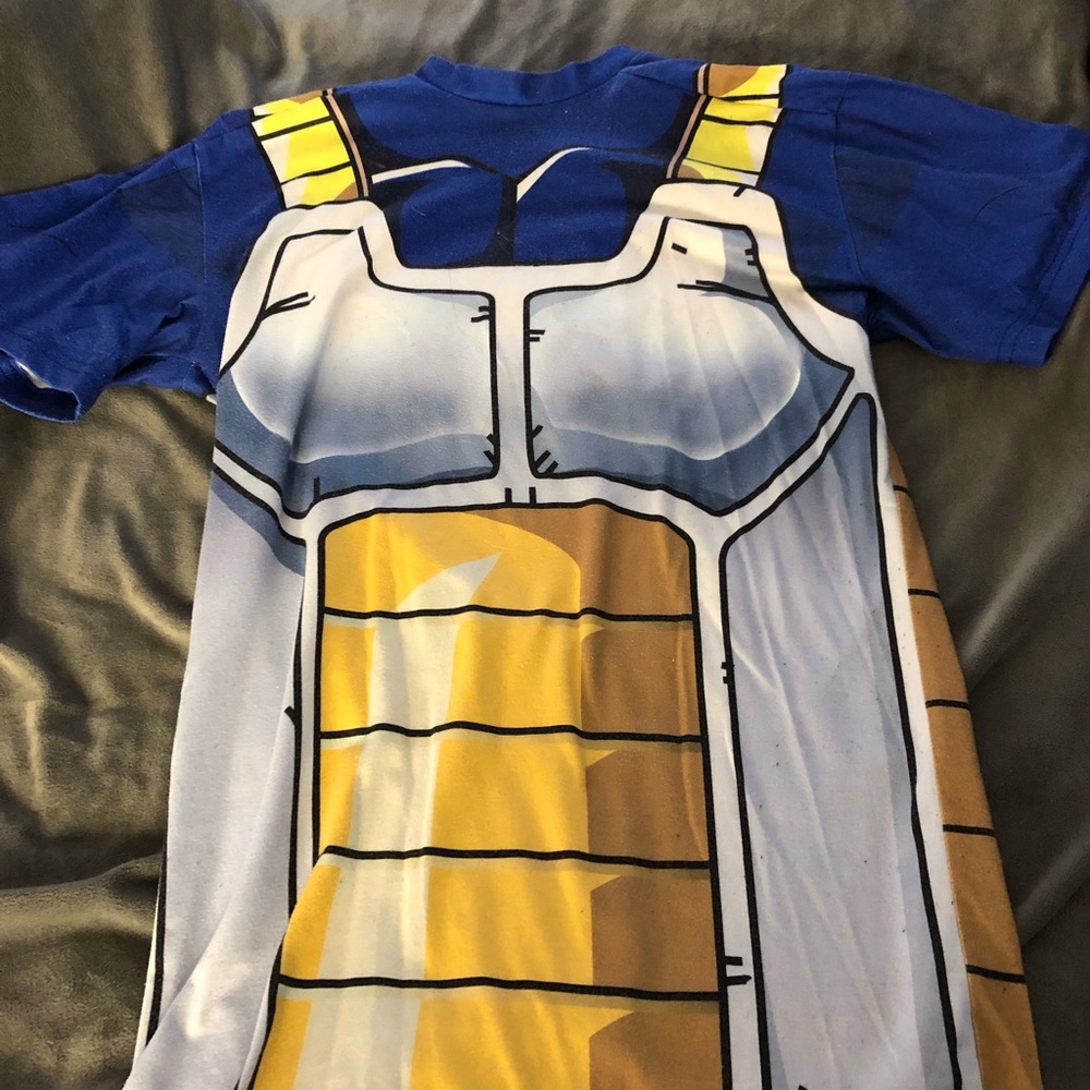 Dragon ball z Vegeta cosplay shirt